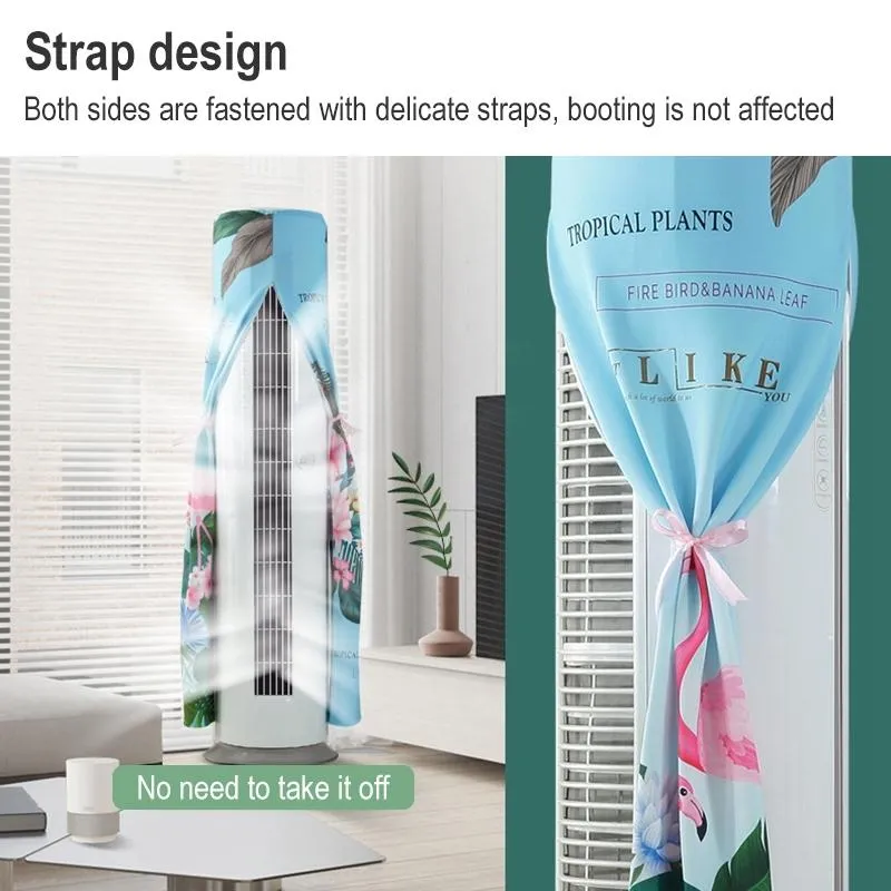 190 x 40 Cm Elastic Cloth Cabinet Air Conditioner Dust Cover