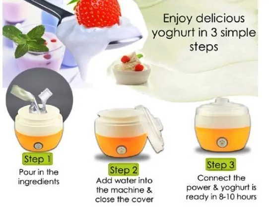1L Portable Mini Fruit Yoghurt Maker