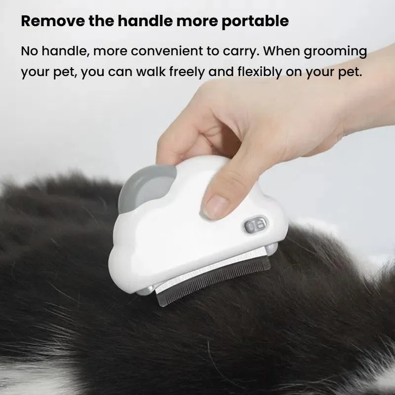 3 In 1 Pet Grooming Comb For Cats And Dogs Removes Loose Hair Detangles Large Curved
