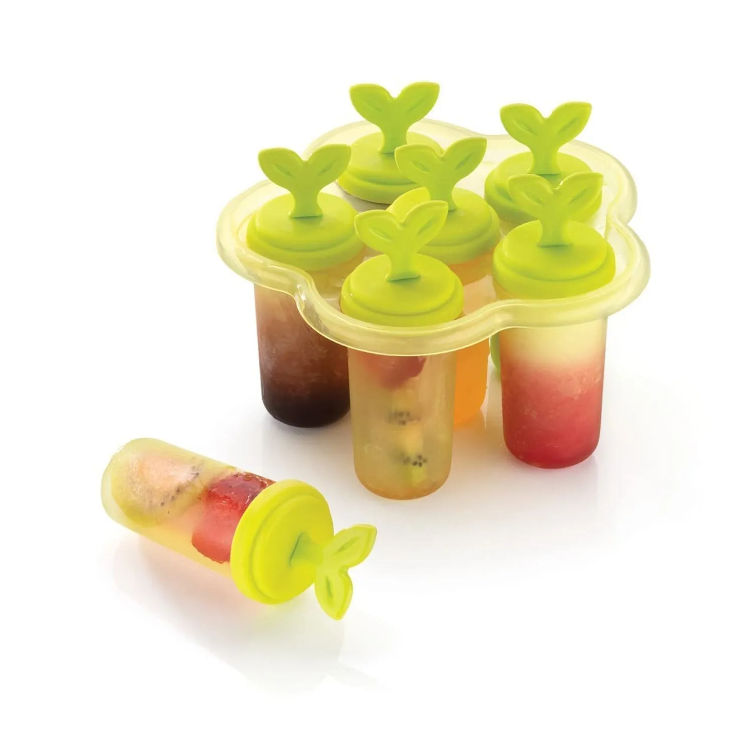 6 Cavity Ice Candy Maker For Making Ice Candies And All Easily.