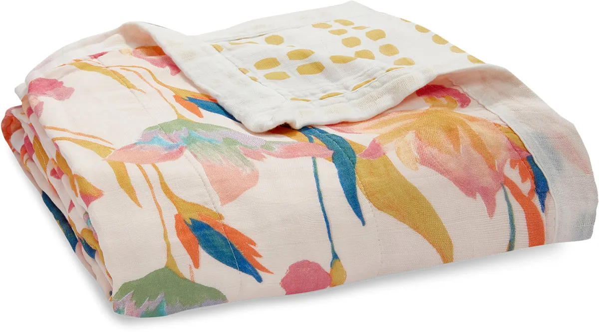 Aden   Anais Silky Soft Dream Blanket - Marine Gardens