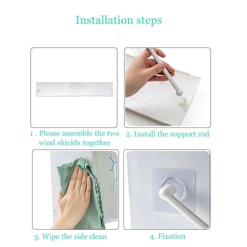 Adjustable Ac Cover for Anti Direct Blowing