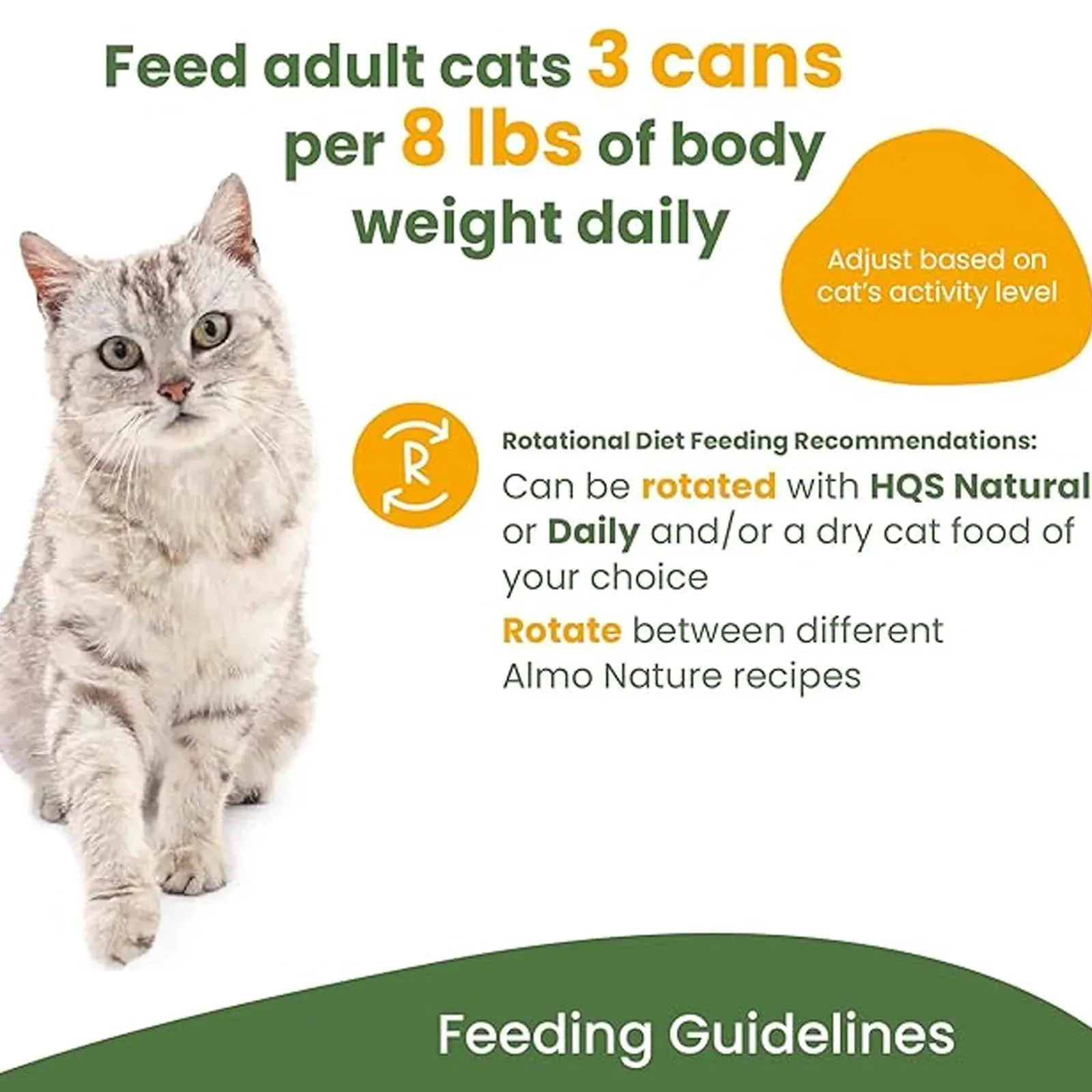 Almo Nature - HQS Complete Cat Wet Food - Chicken Recipe with Sweet Potatoes in Gravy 70g
