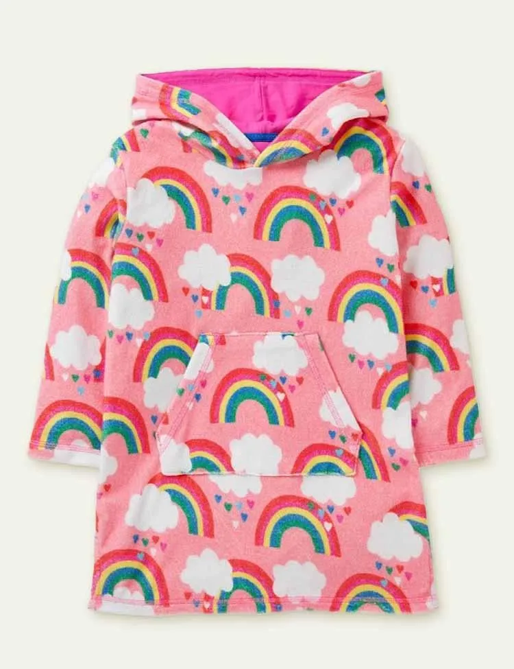 Appliqu¨¦ Long-Sleeved Hoodie