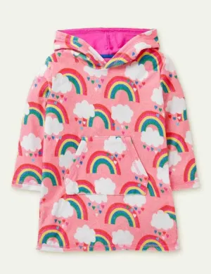 Appliqu¨¦ Long-Sleeved Hoodie