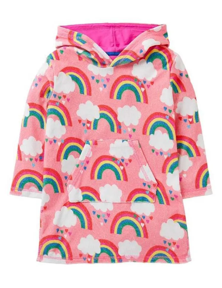 Appliqu¨¦ Long-Sleeved Hoodie