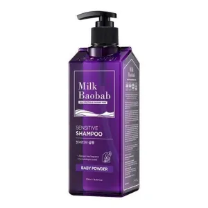 Baobab Milk Gentle Revitalizing Shampoo for Sensitive Scalps - 500ml Hydrating Formula