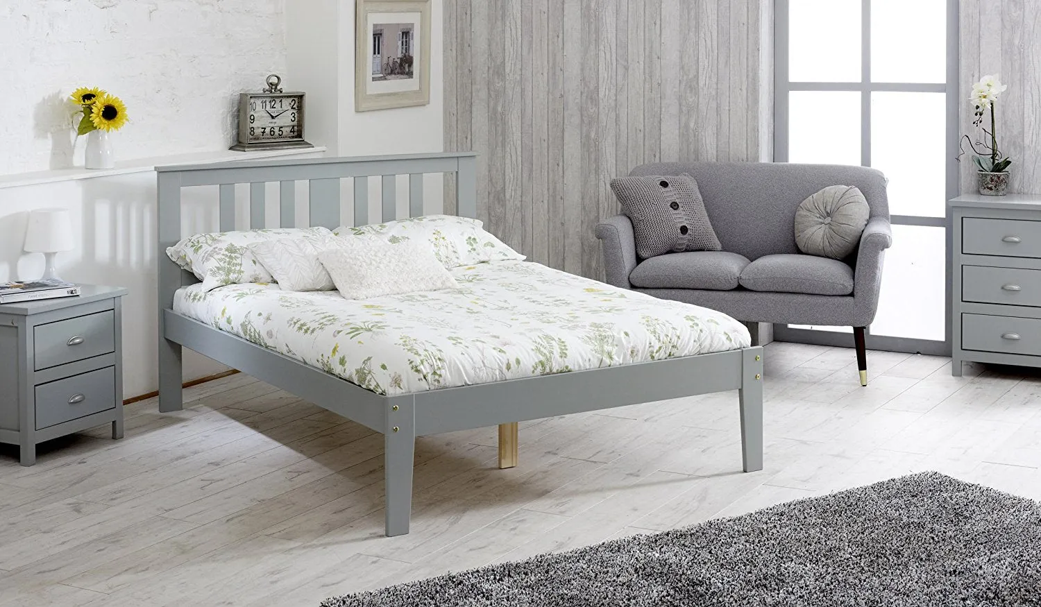 Better Congleton Grey Bed Frame