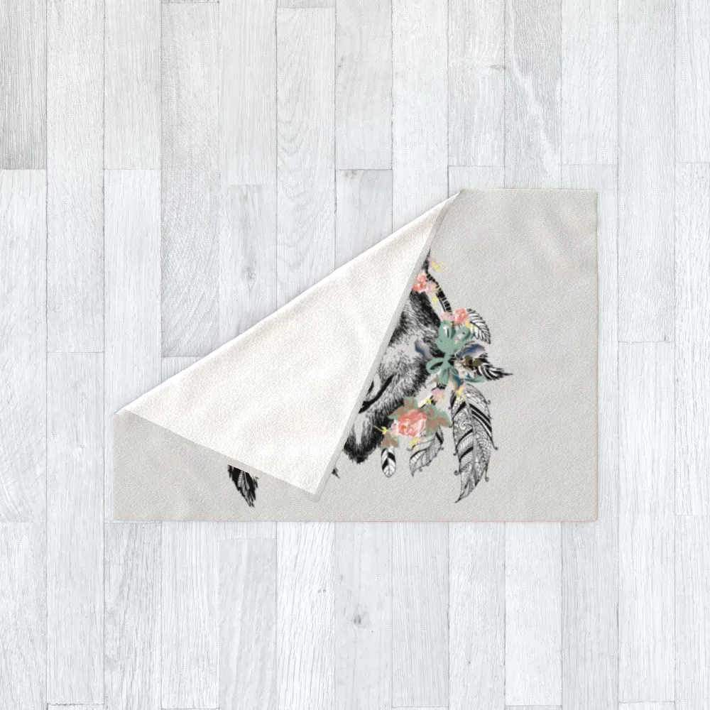 Blanket Throws - New Age Wolf