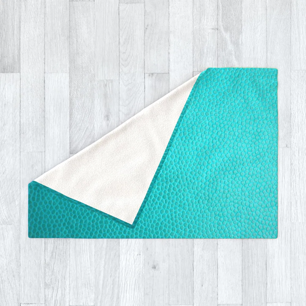 Blanket Throws - Textured Turquoise