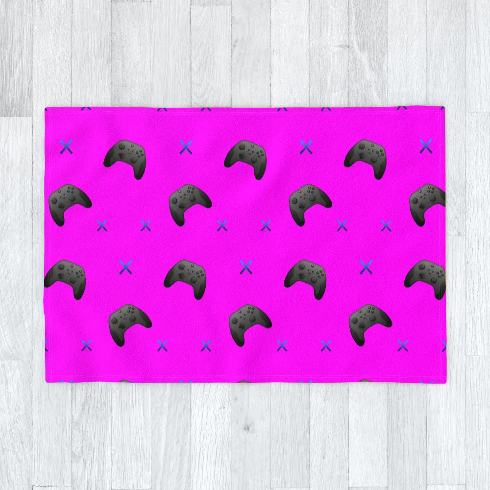 Blanket Throws - X Boxing 2 Pink