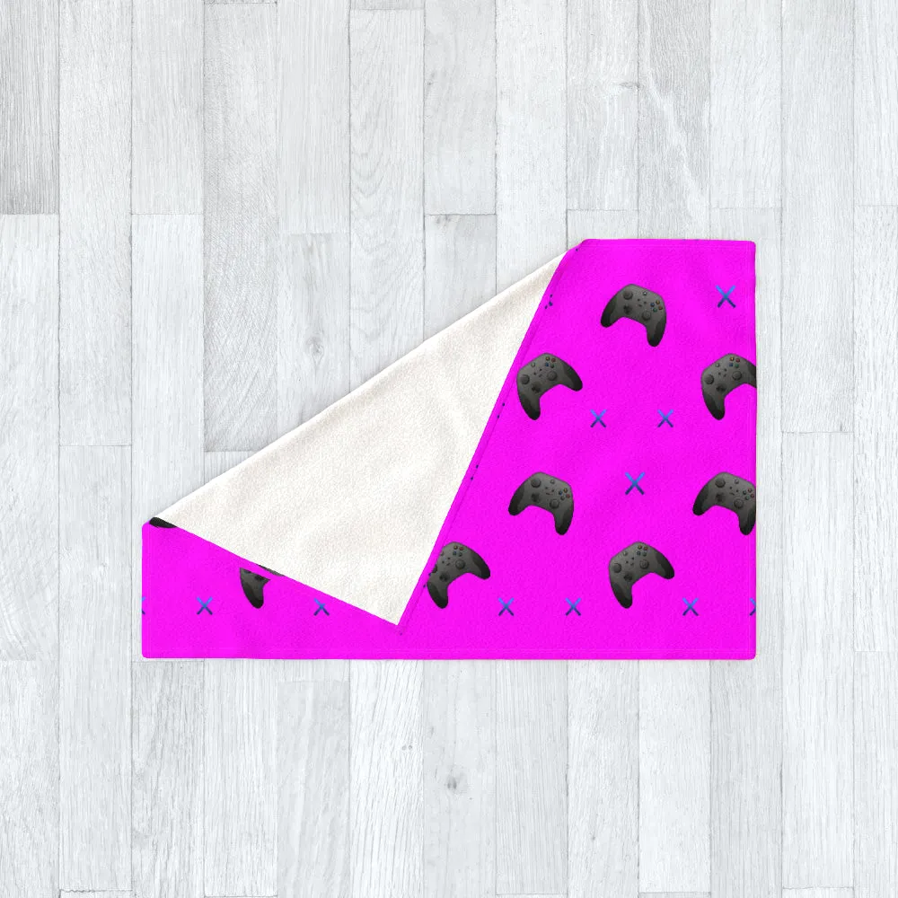 Blanket Throws - X Boxing 2 Pink