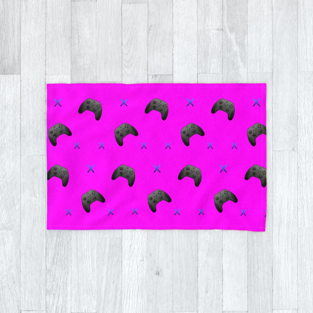 Blanket Throws - X Boxing 2 Pink