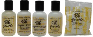 Bumble & Bumble Travel Set-includes 0.84oz Shampoo, Conditioner, Lotion, Shower Gel ,1.25oz Soap