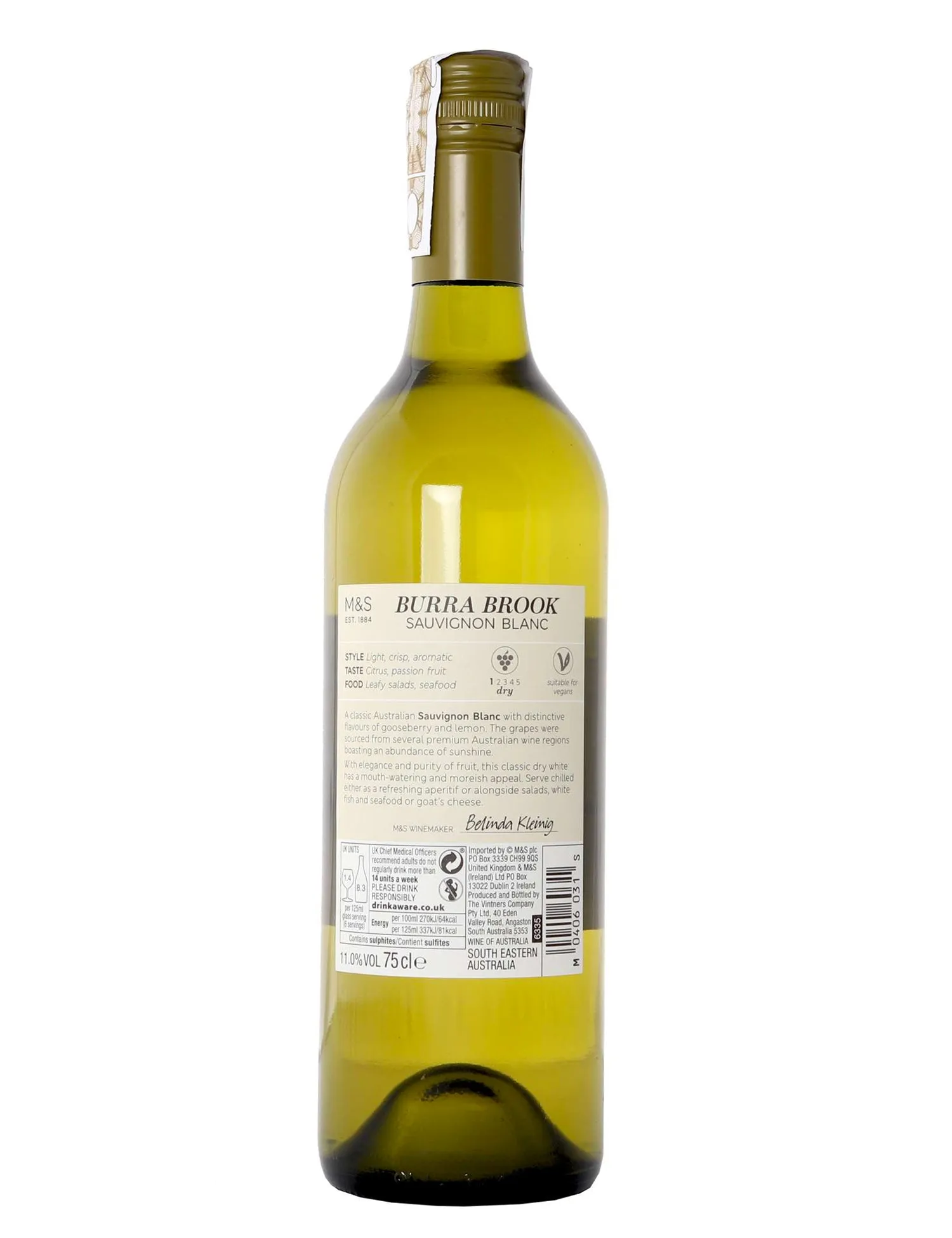Burra Brook Sauvignon Blanc