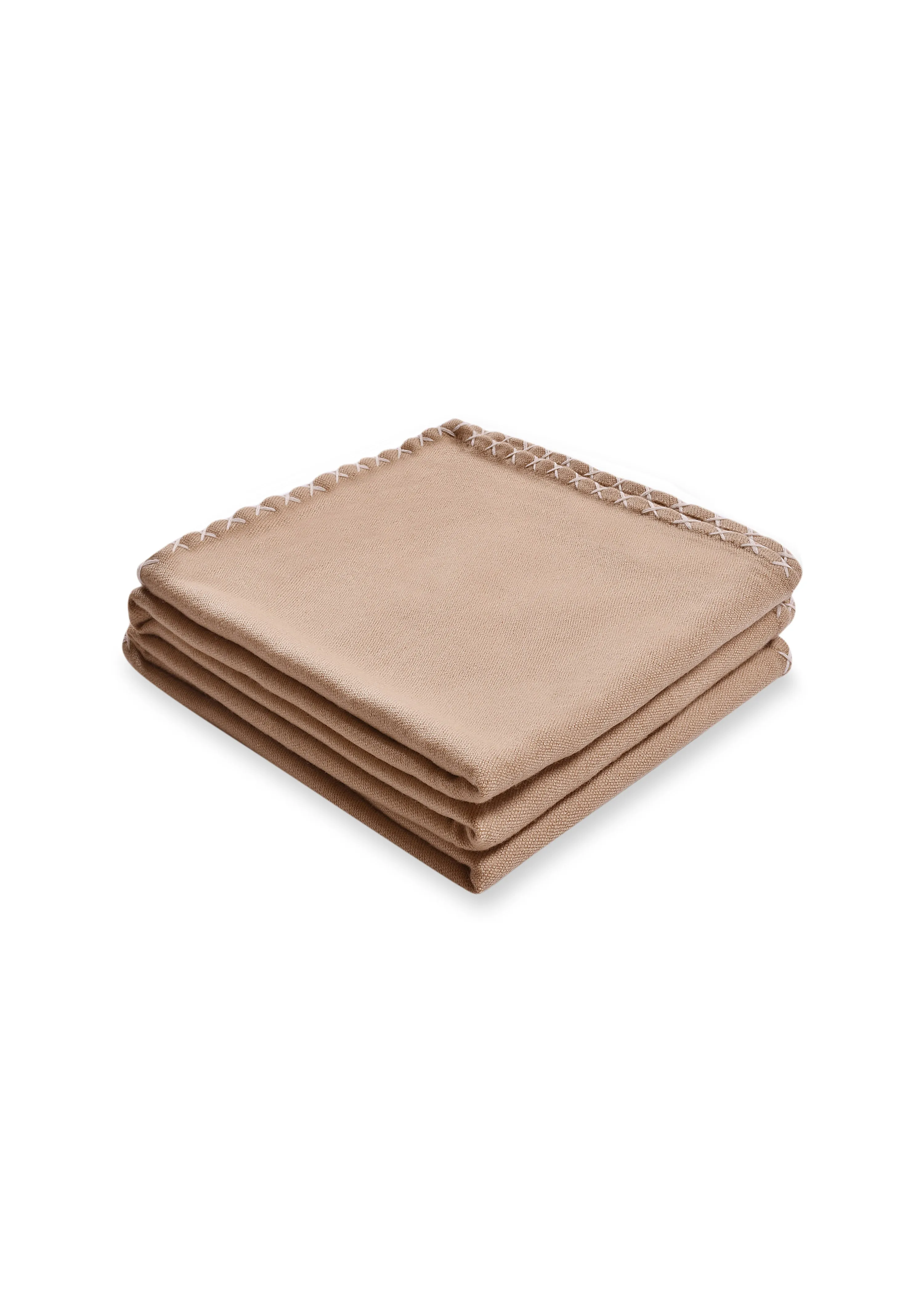 Classic Reversible Blanket in Cashmere