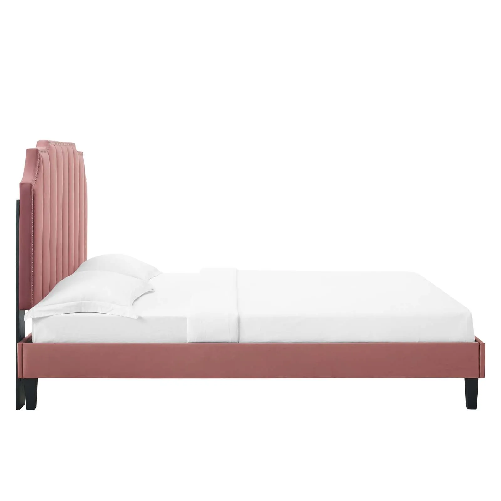 Colette Twin Performance Velvet Platform Bed By Modway - MOD-6884
