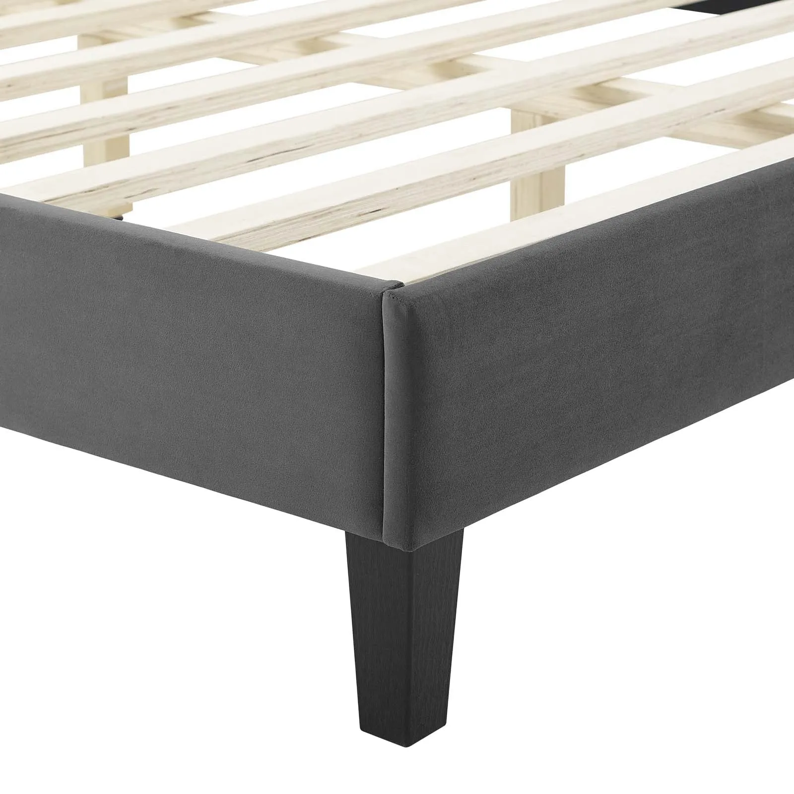 Colette Twin Performance Velvet Platform Bed By Modway - MOD-6884