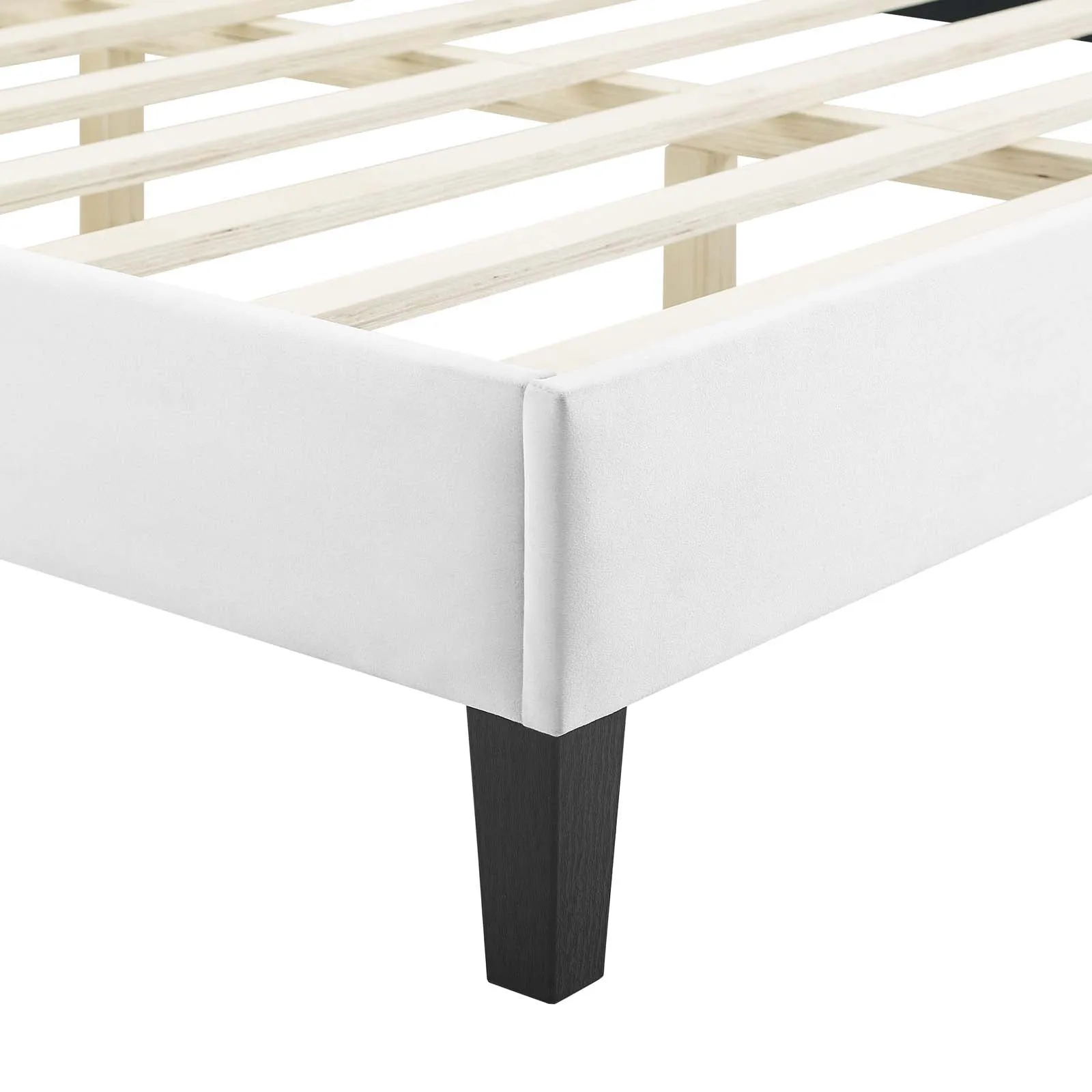 Colette Twin Performance Velvet Platform Bed By Modway - MOD-6884