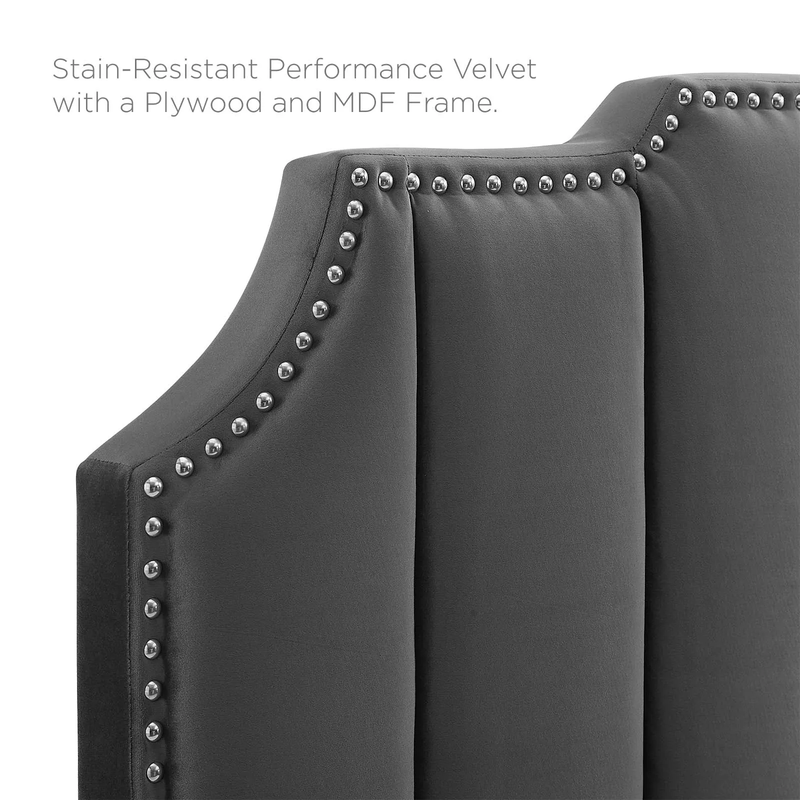 Colette Twin Performance Velvet Platform Bed By Modway - MOD-6884