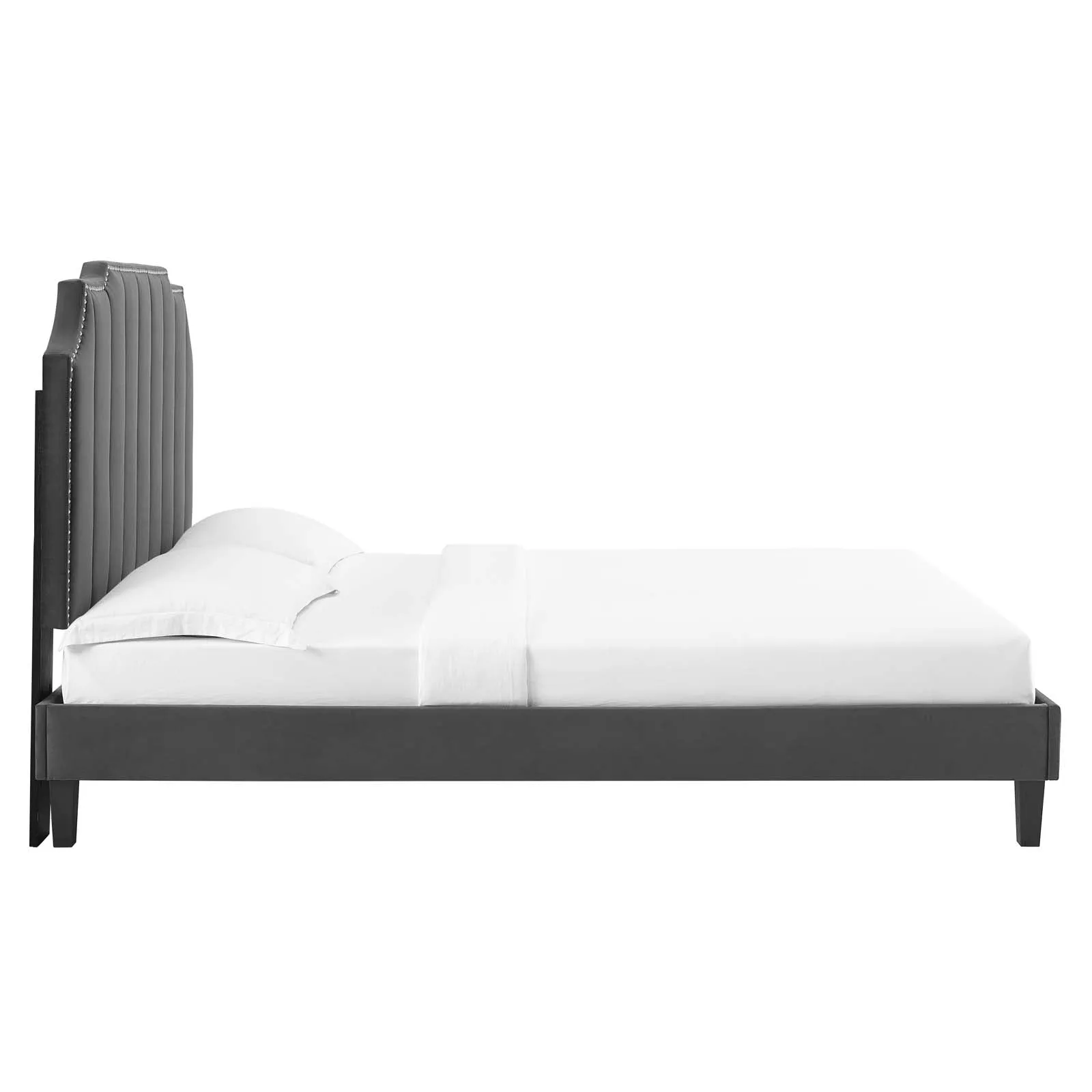 Colette Twin Performance Velvet Platform Bed By Modway - MOD-6884