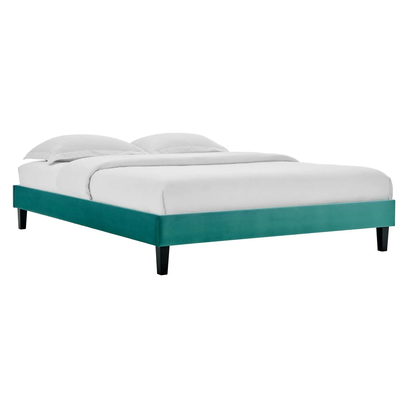 Colette Twin Performance Velvet Platform Bed By Modway - MOD-6884