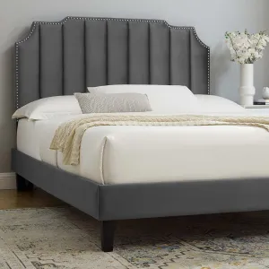 Colette Twin Performance Velvet Platform Bed By Modway - MOD-6884