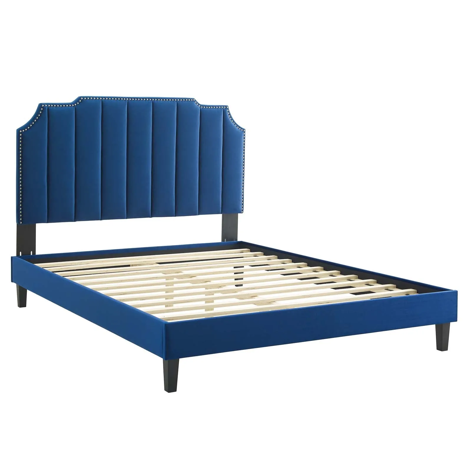 Colette Twin Performance Velvet Platform Bed By Modway - MOD-6884