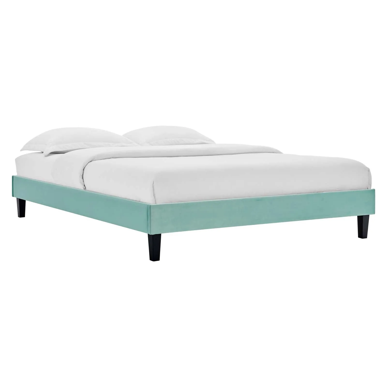 Colette Twin Performance Velvet Platform Bed By Modway - MOD-6884