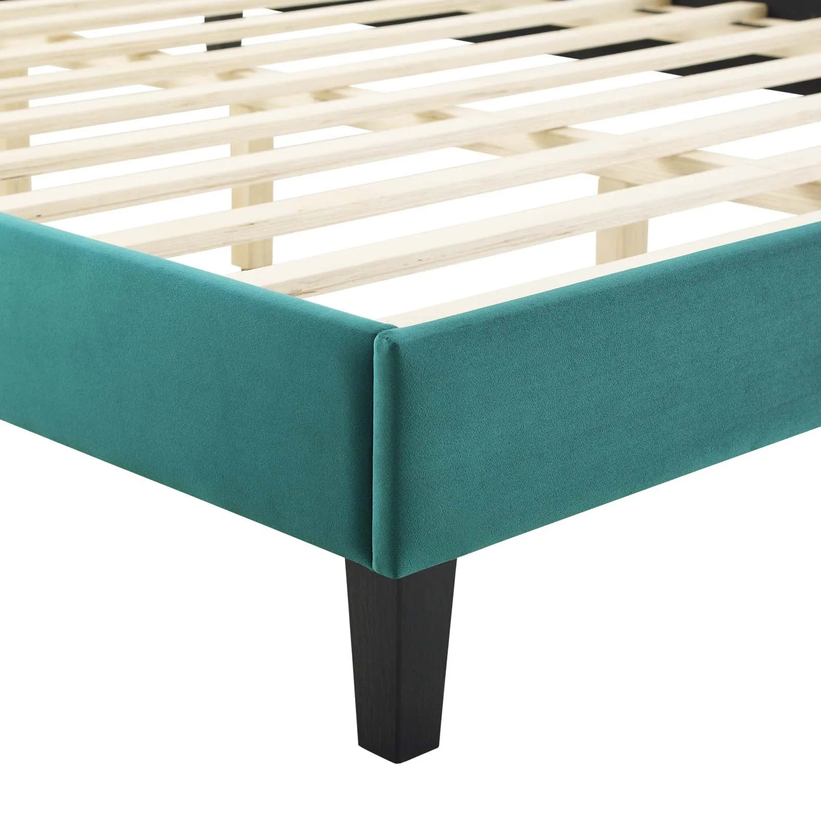 Colette Twin Performance Velvet Platform Bed By Modway - MOD-6884