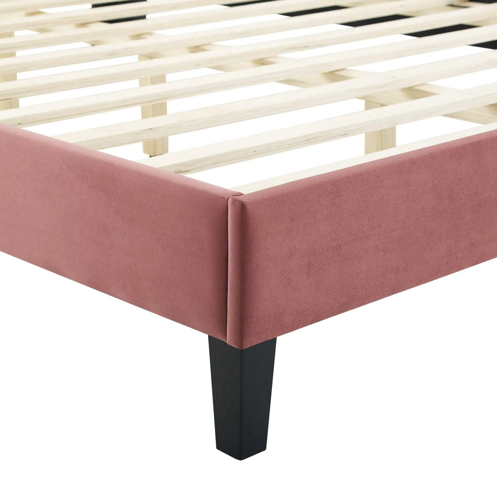 Colette Twin Performance Velvet Platform Bed By Modway - MOD-6884