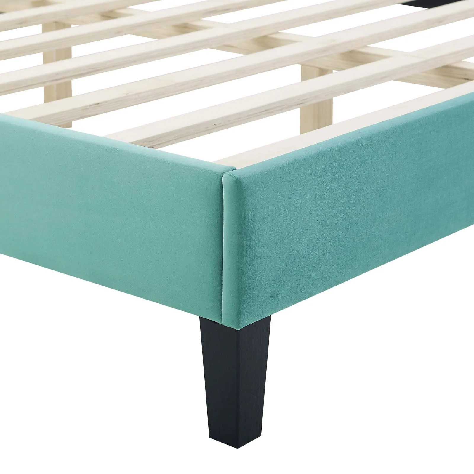 Colette Twin Performance Velvet Platform Bed By Modway - MOD-6884