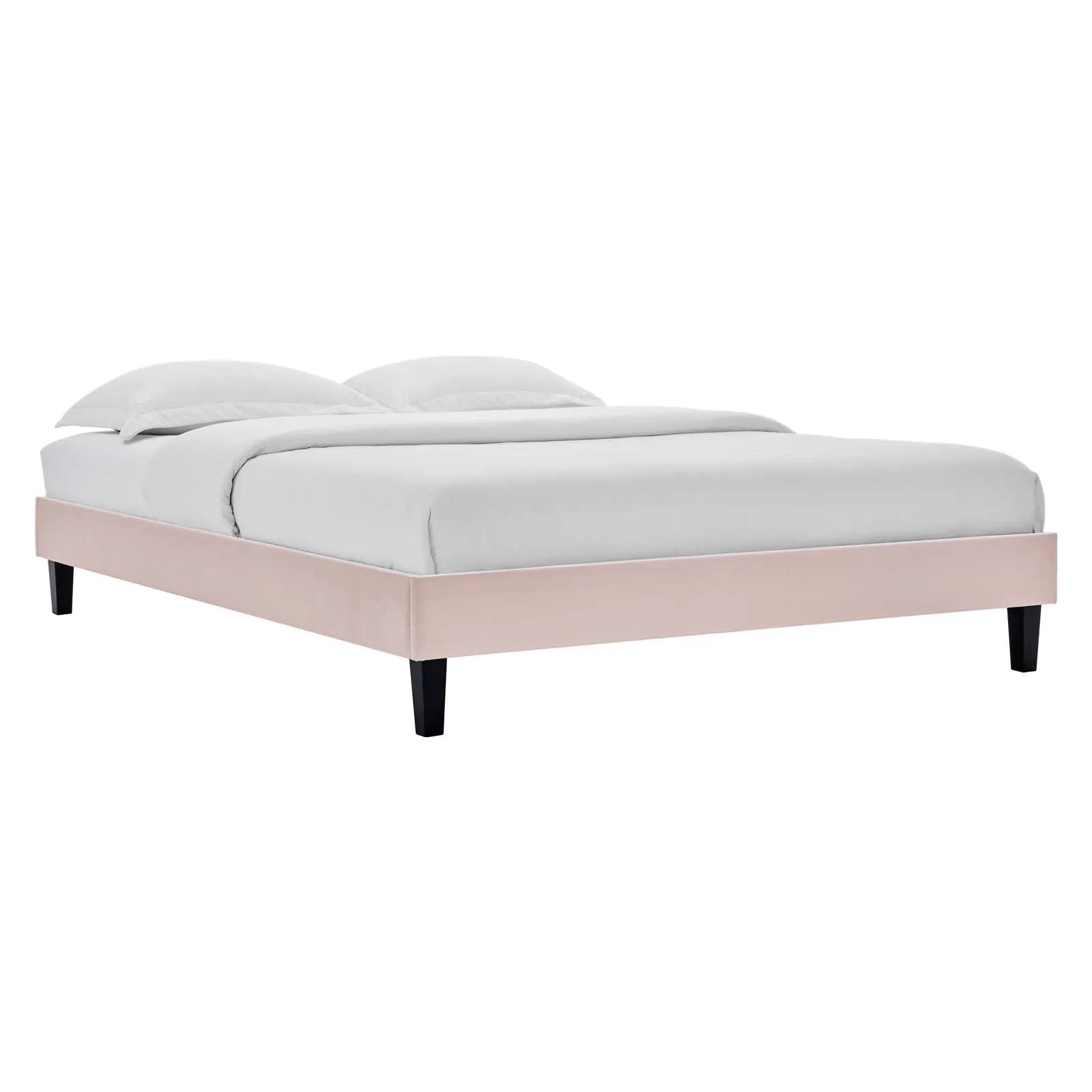 Colette Twin Performance Velvet Platform Bed By Modway - MOD-6884