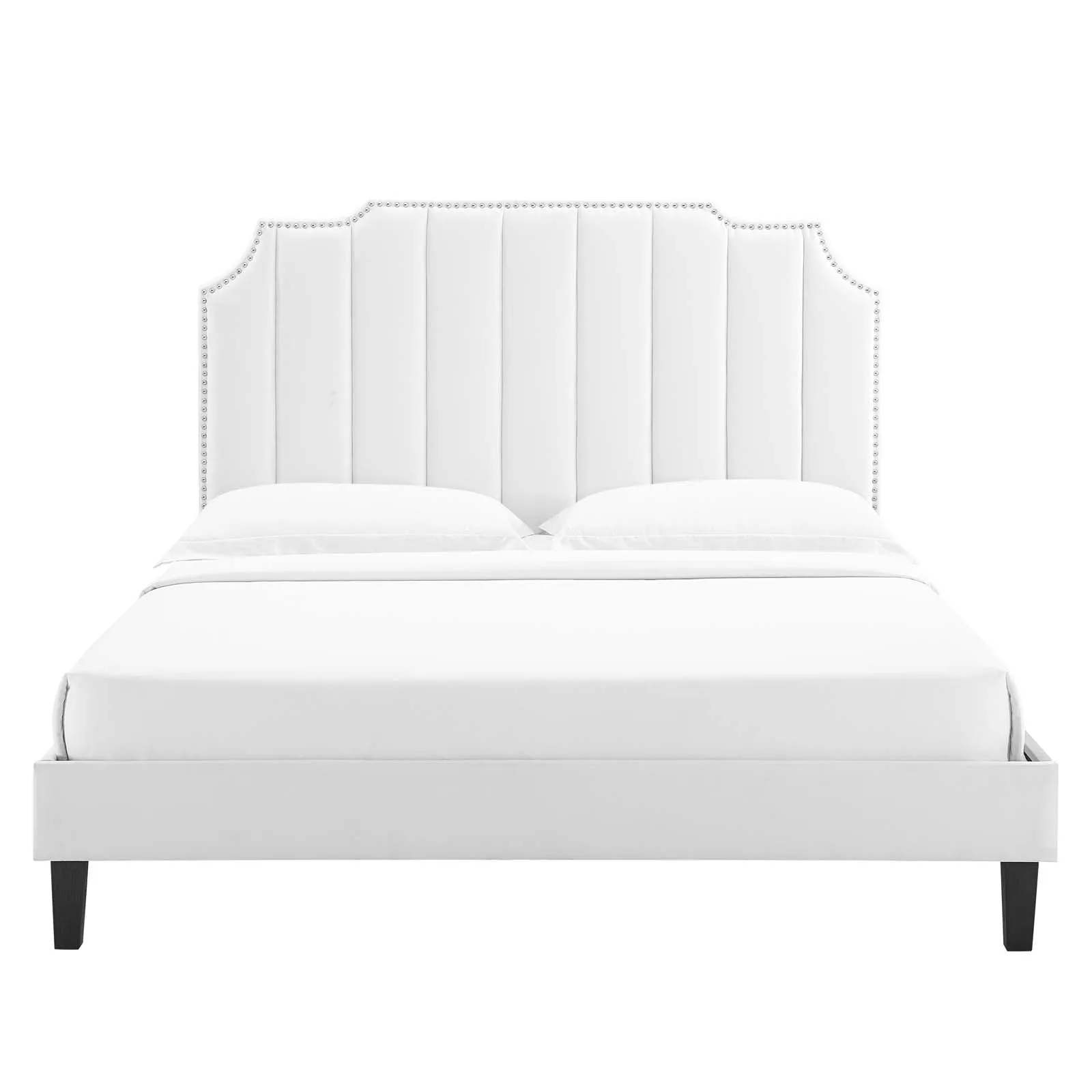 Colette Twin Performance Velvet Platform Bed By Modway - MOD-6884