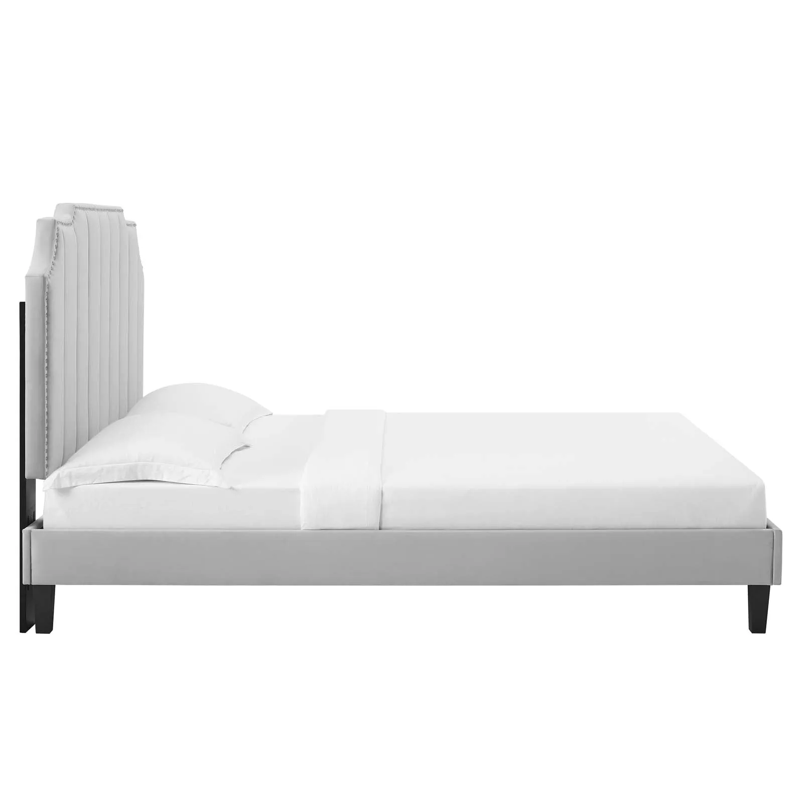 Colette Twin Performance Velvet Platform Bed By Modway - MOD-6884