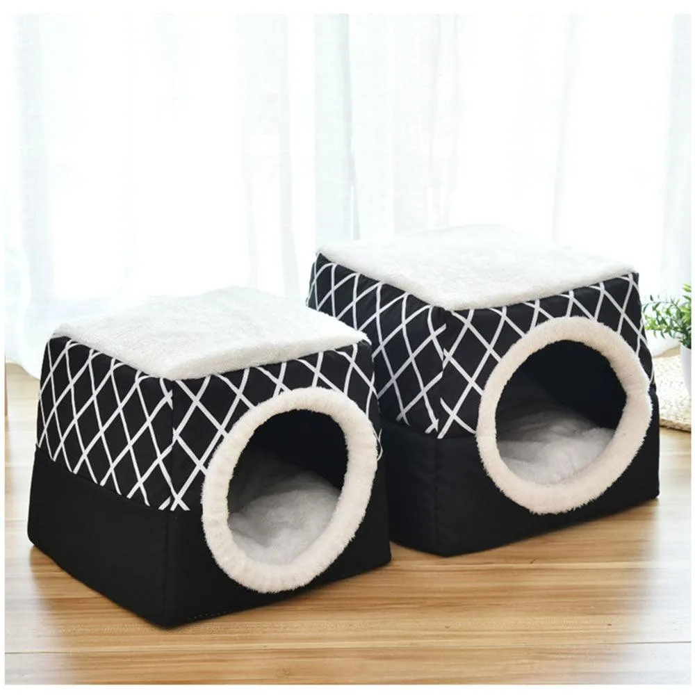 Collapsible Cat House and Bed