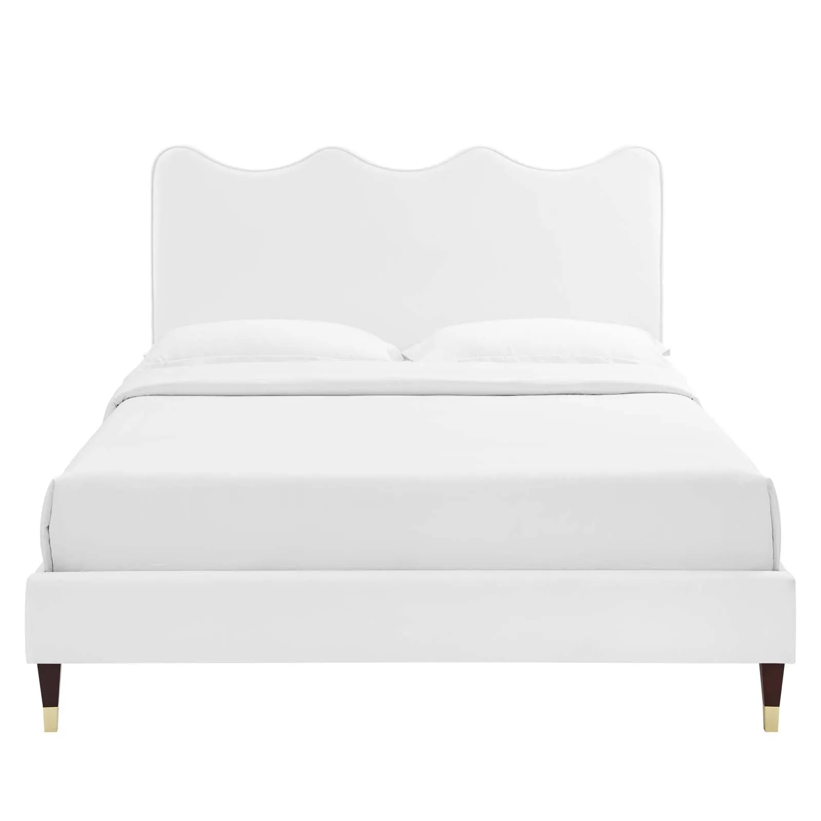 Current Performance Velvet King Platform Bed By Modway - MOD-6737
