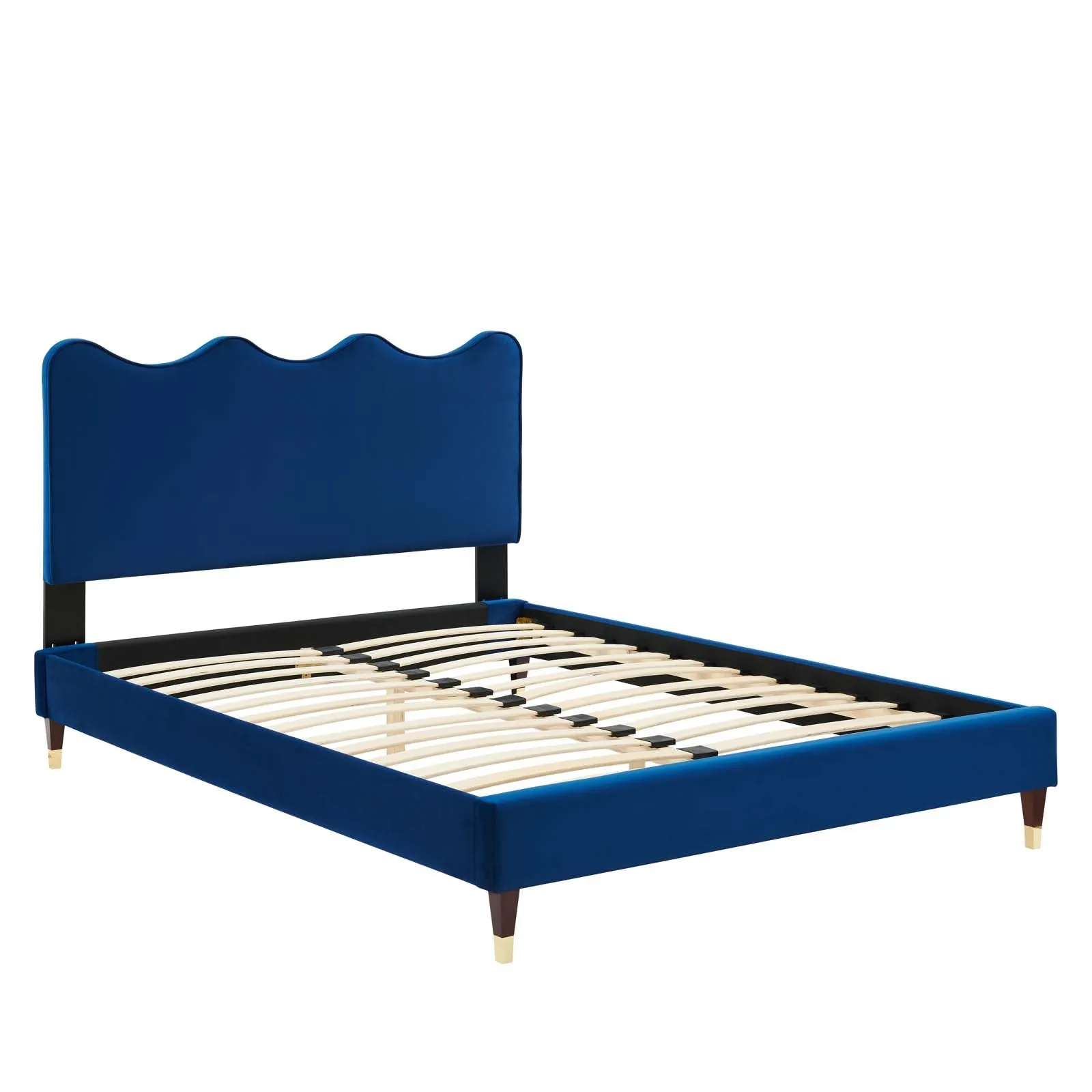 Current Performance Velvet King Platform Bed By Modway - MOD-6737