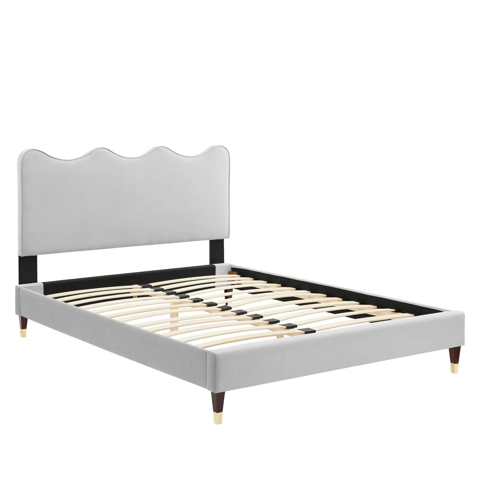 Current Performance Velvet King Platform Bed By Modway - MOD-6737
