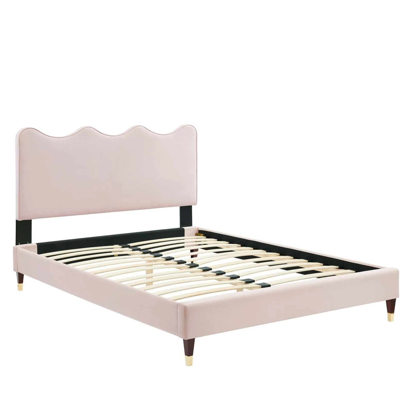 Current Performance Velvet King Platform Bed By Modway - MOD-6737