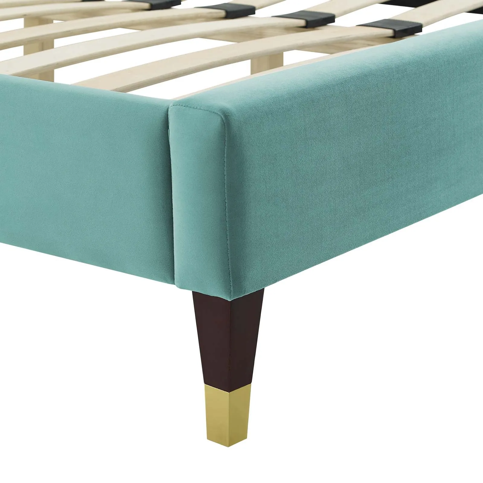 Current Performance Velvet King Platform Bed By Modway - MOD-6737