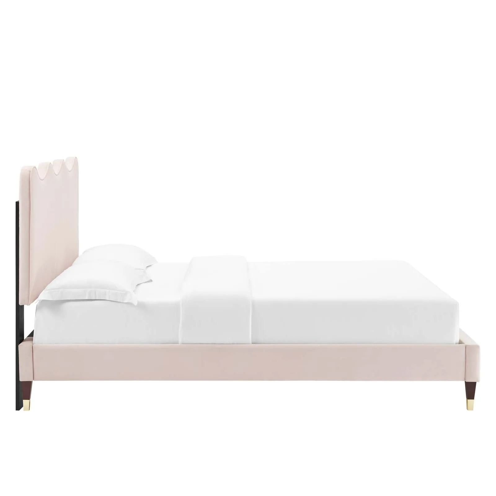 Current Performance Velvet King Platform Bed By Modway - MOD-6737