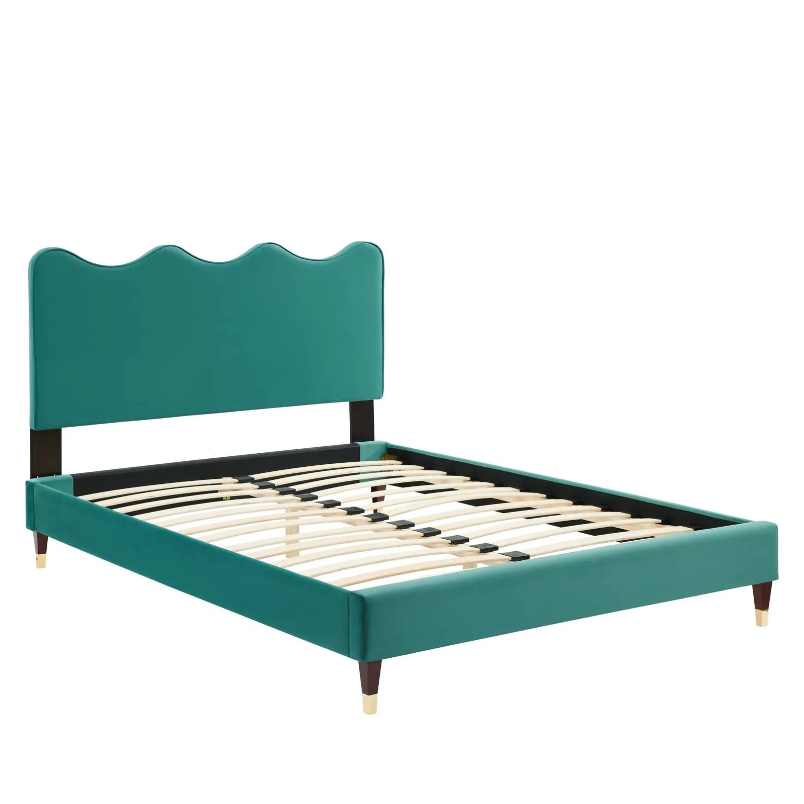 Current Performance Velvet King Platform Bed By Modway - MOD-6737