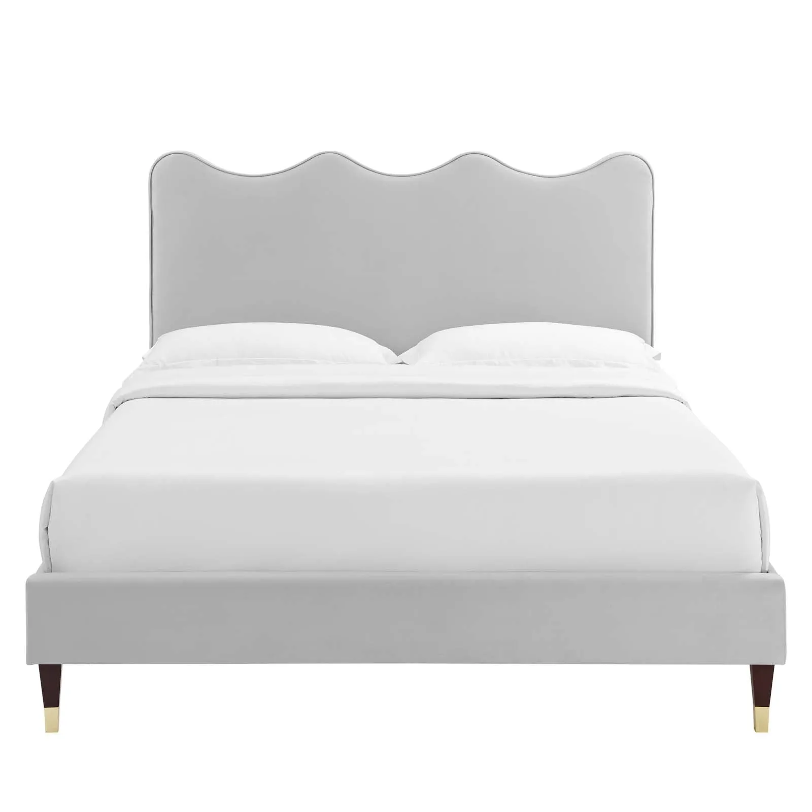 Current Performance Velvet King Platform Bed By Modway - MOD-6737
