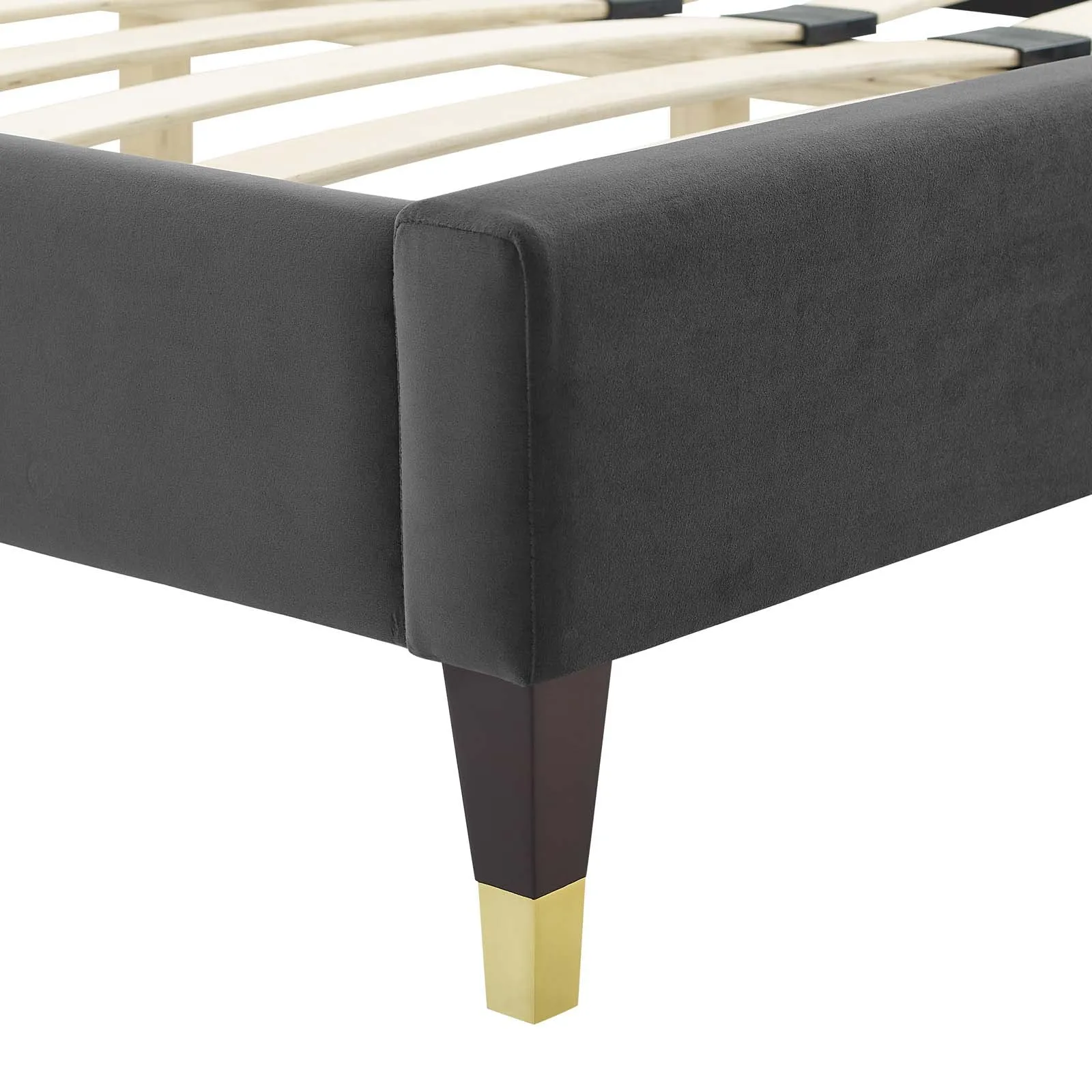 Current Performance Velvet King Platform Bed By Modway - MOD-6737
