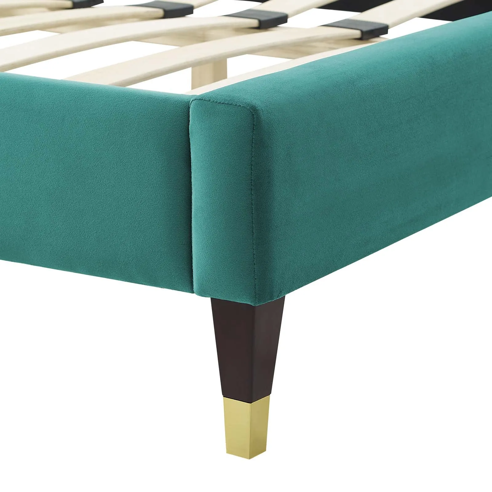 Current Performance Velvet King Platform Bed By Modway - MOD-6737