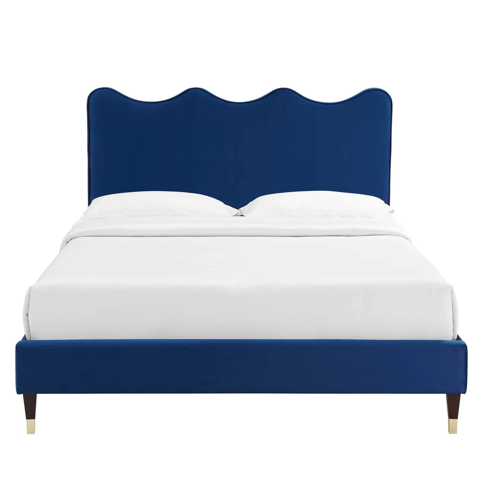 Current Performance Velvet King Platform Bed By Modway - MOD-6737