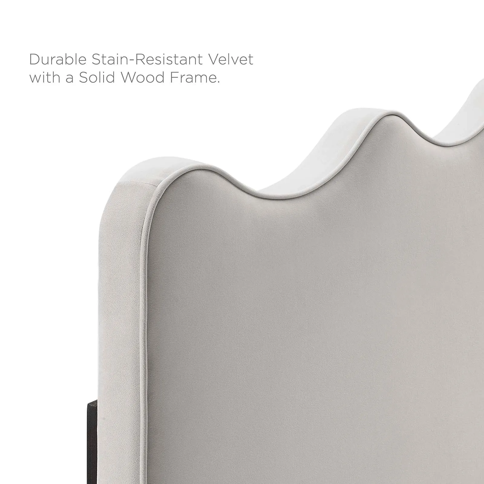 Current Performance Velvet Queen Platform Bed By Modway - MOD-6734