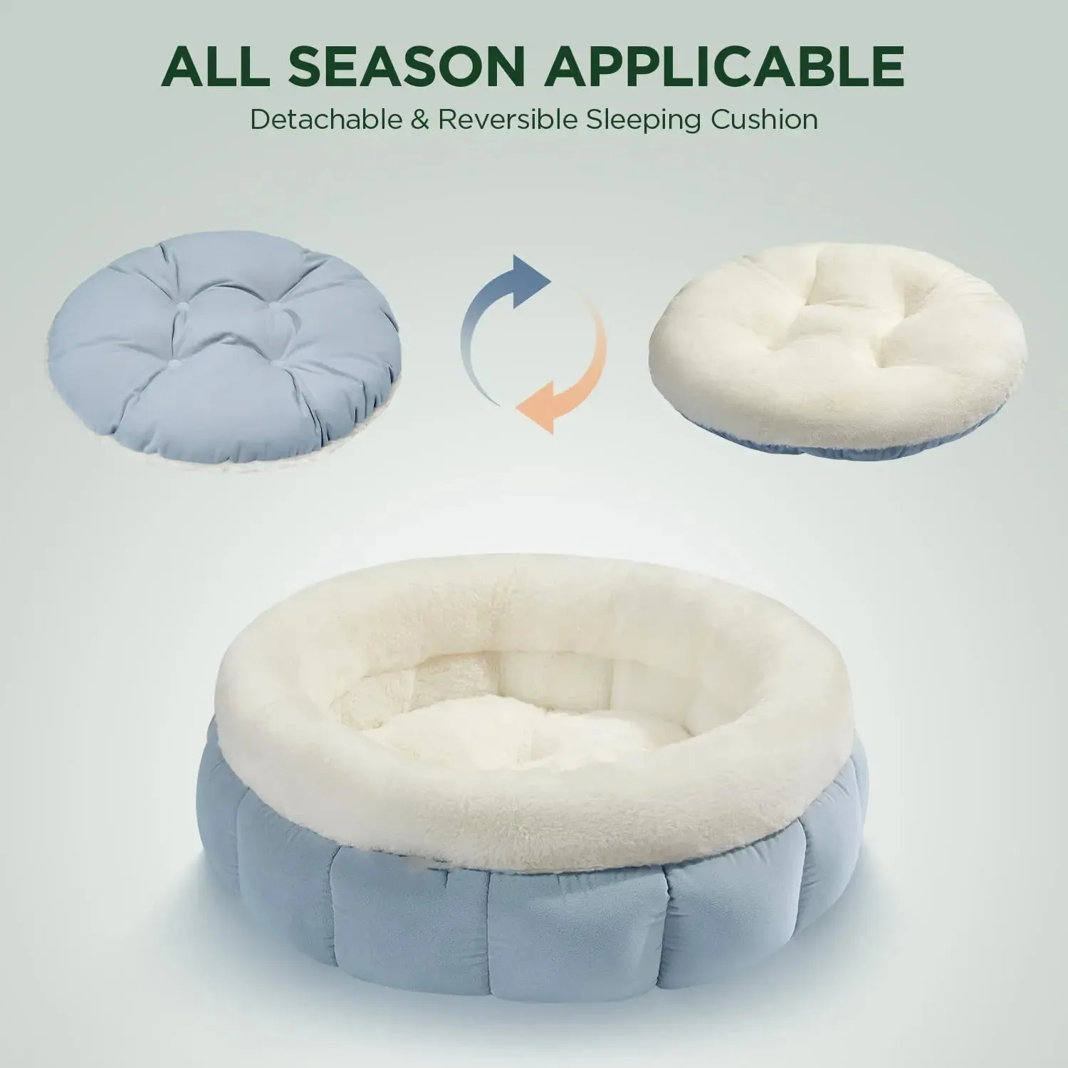 Donut Dog & Cat Beds designed to offer maximum relaxation
