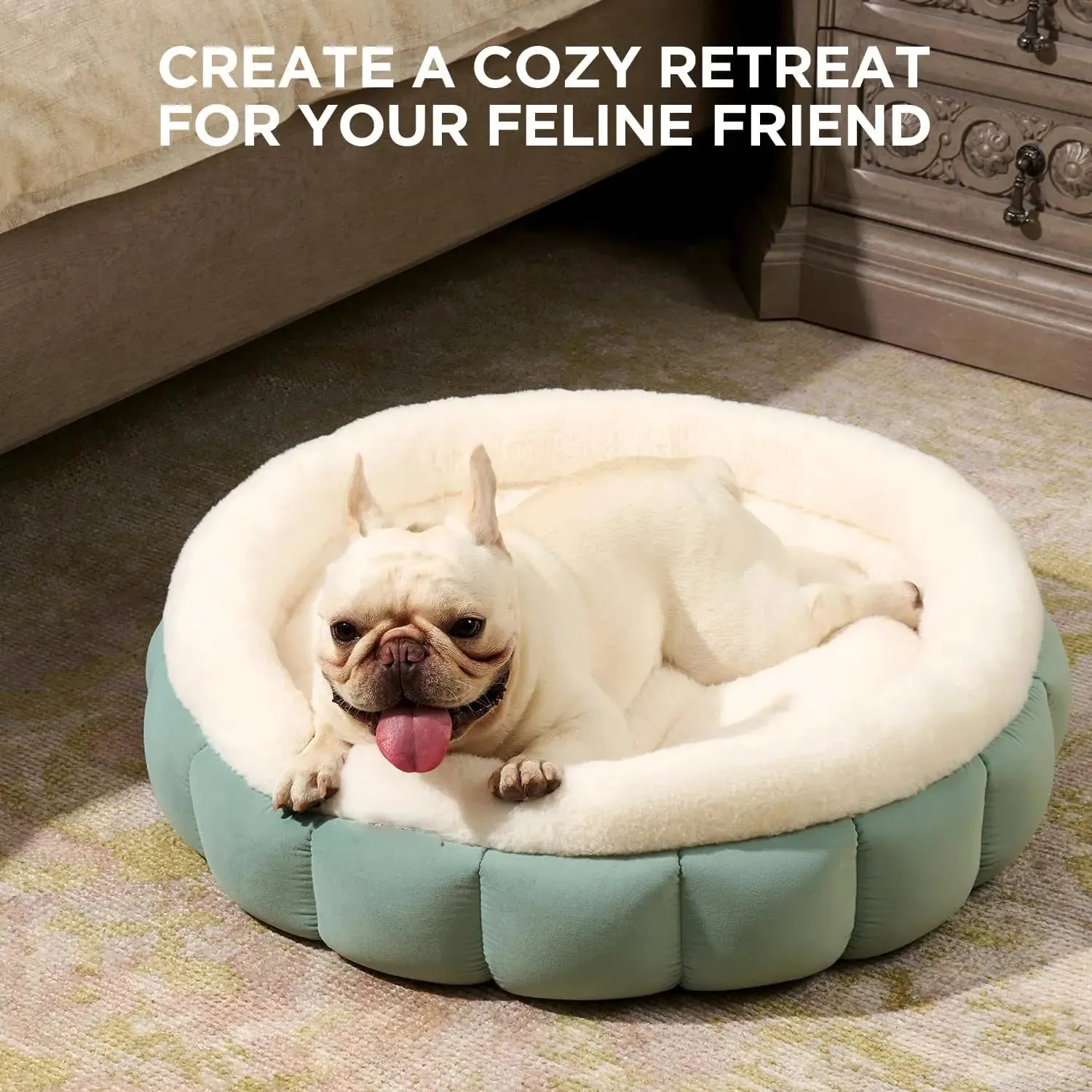 Donut Dog & Cat Beds designed to offer maximum relaxation